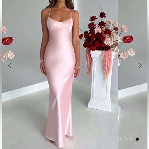 BabyBoo Fashion - Malika Maxi Dress Pink